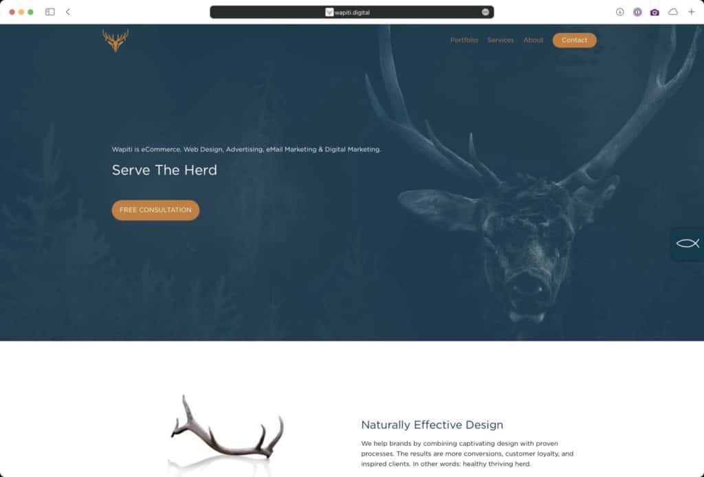 wapiti digital website